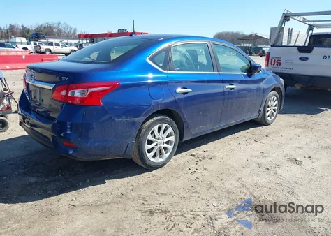2019 Nissan Sentra Sv z USA, uszkodzony, nr VIN 3N1AB7AP7KY309947